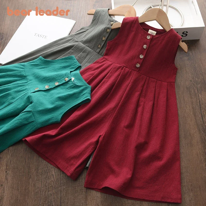 Baby Clothing In Summer - New Fashionable Girls' Jumpsuit Girls' Baby