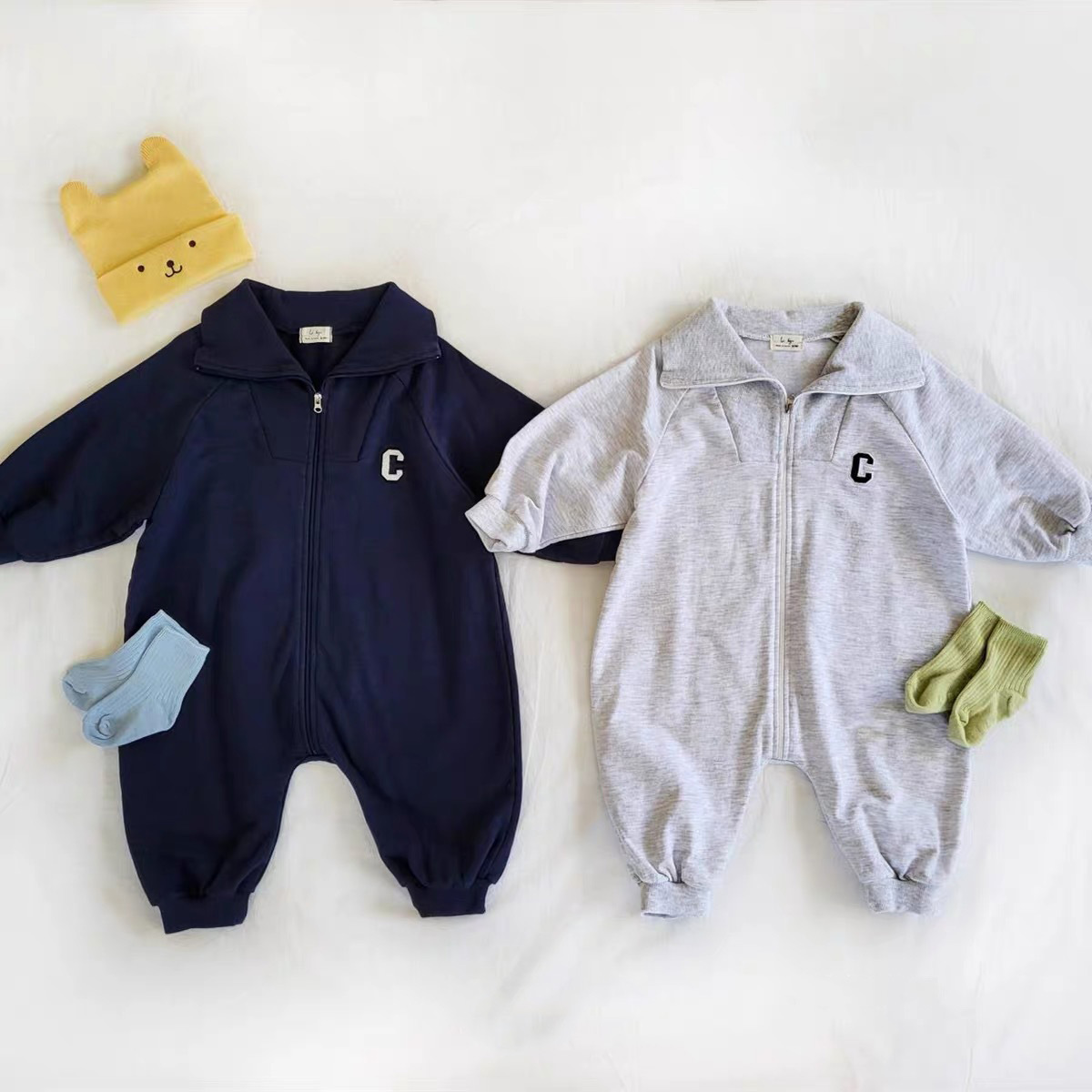 Baby Clothing Zip - 2026 Spring New Baby Romper Infant