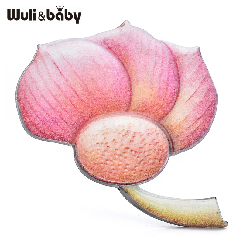 Baby Clothing Bag - Wuli&baby Beautiful Lotus Flower Brooches 3-color