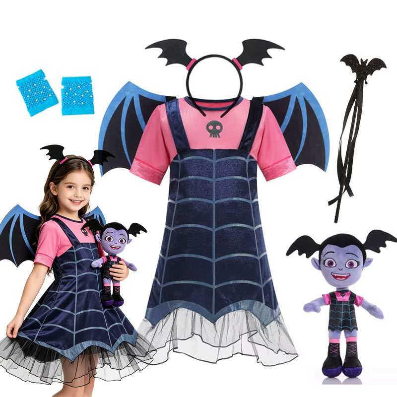Baby Clothing Europe - Kids Girls Vampire Bat Halloween Costume