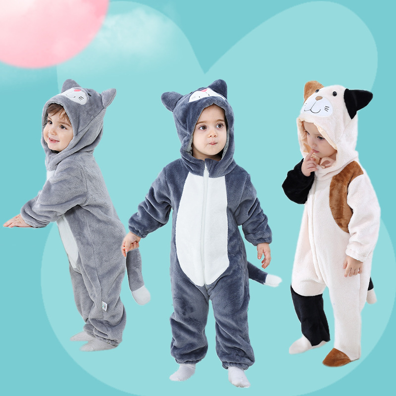 Lovely Cat Costume Baby Boys G - Baby Clothing Zip 评论和价格
