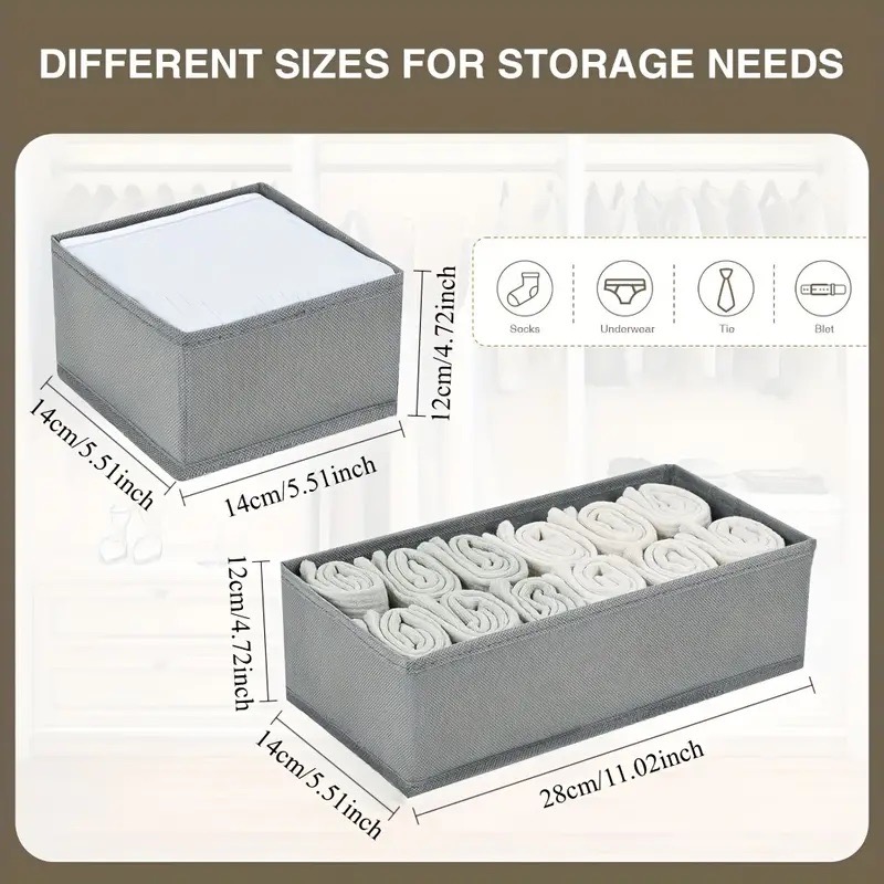 4pcs Foldable Drawer Organizer - Baby Clothes Organiser 评论和价格