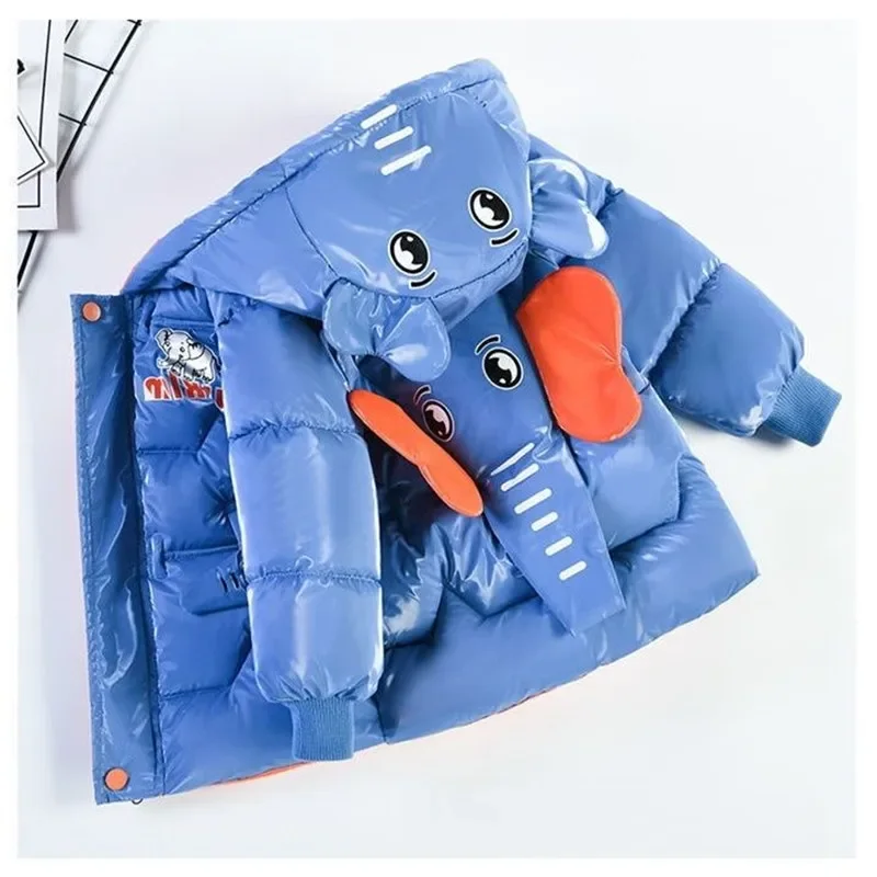 Boys' Cotton Padded Cartoon 3D - Baby Clothing Elephant 评论和价格