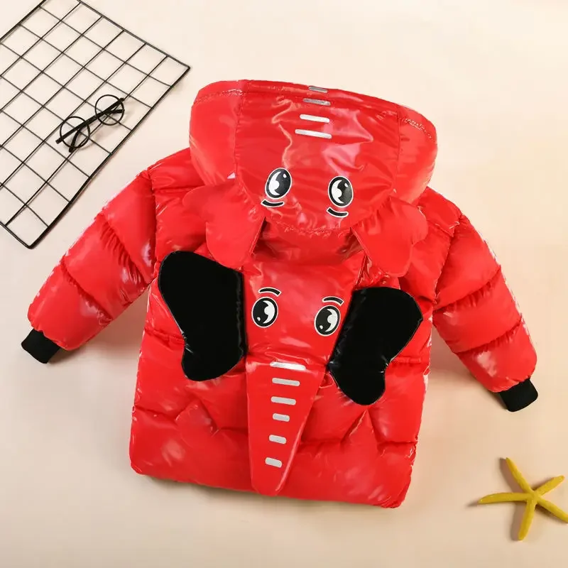Boys' Cotton Padded Cartoon 3D - Baby Clothing Elephant 评论和价格