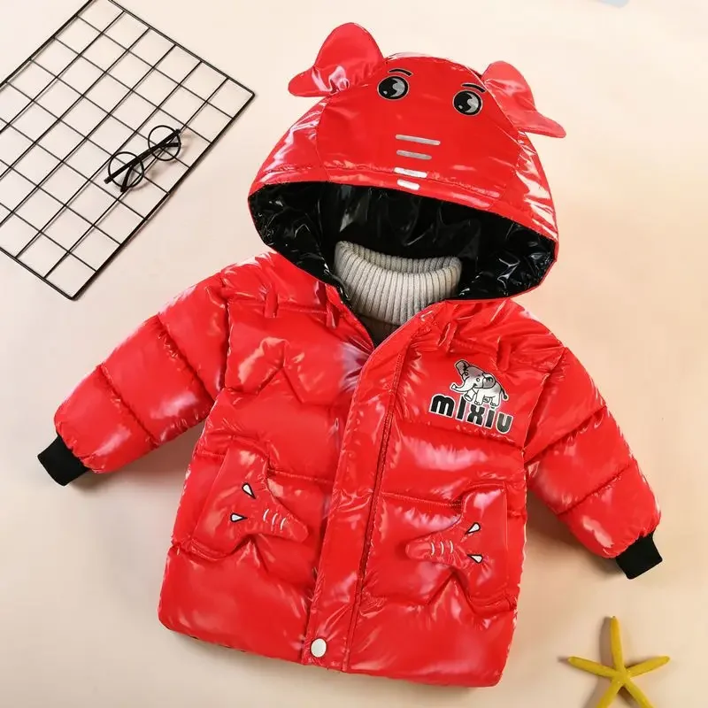 Boys' Cotton Padded Cartoon 3D - Baby Clothing Elephant 评论和价格