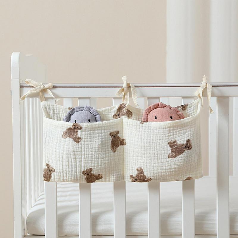 Baby Crib Organizer Cot Caddy  - Baby Clothing Bag 评论和价格