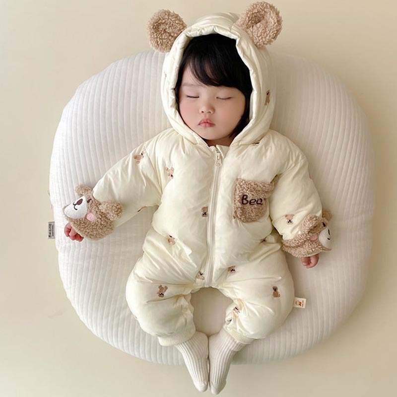 Winter Newborn Baby Romper Thi - Baby Clothing Zip 评论和价格