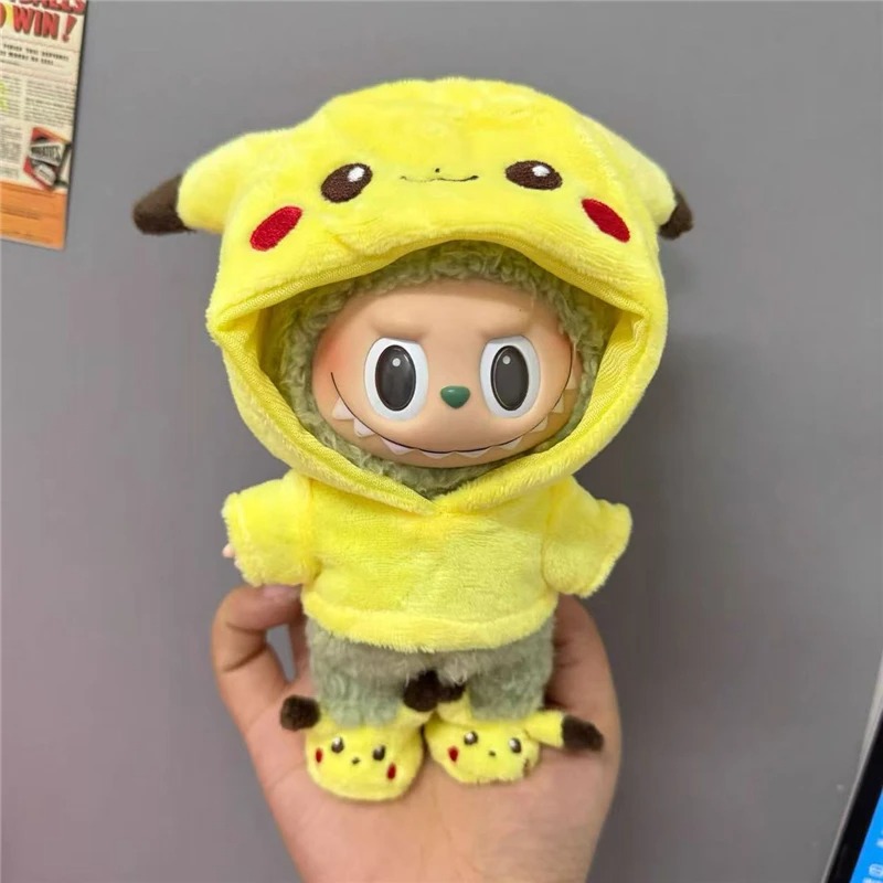 15 17cm For Labubu Doll Cartoo - Baby Clothing Items 评论和价格