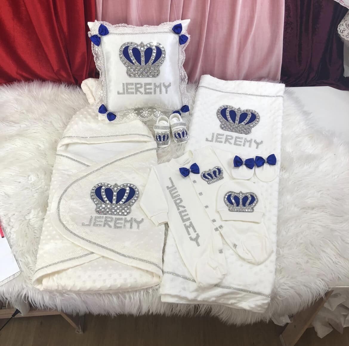 Custom Embroidery Baby Name Ro - Baby Clothing Names 评论和价格