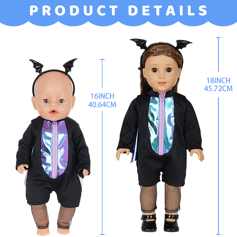 Doll Clothes Set for 16-18inch - Baby Clothing Items 评论和价格