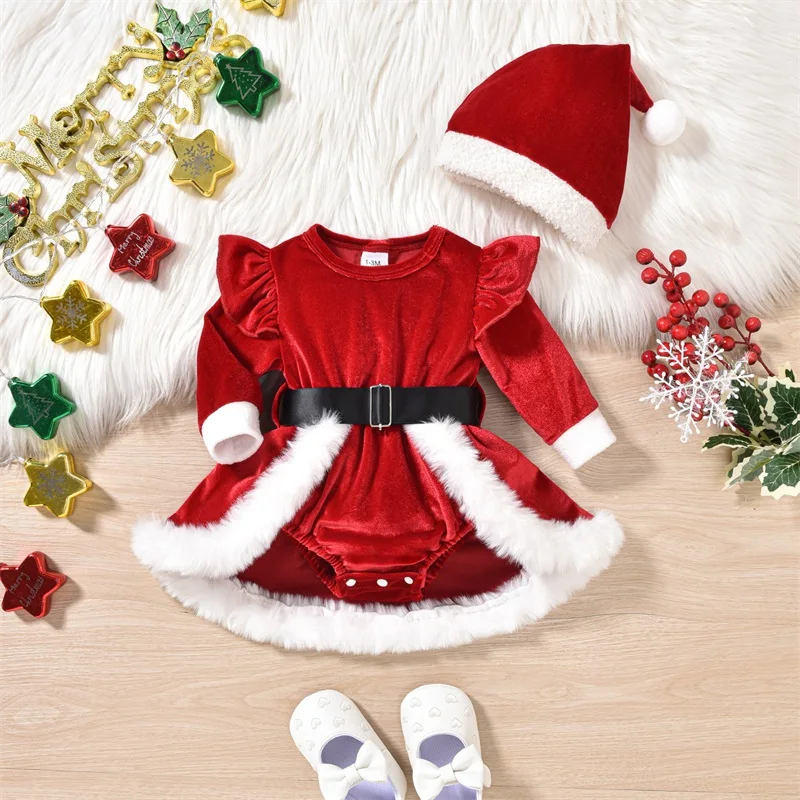 VISgogo 0-18 Months Baby Girls - Baby Xmas Clothing 评论和价格