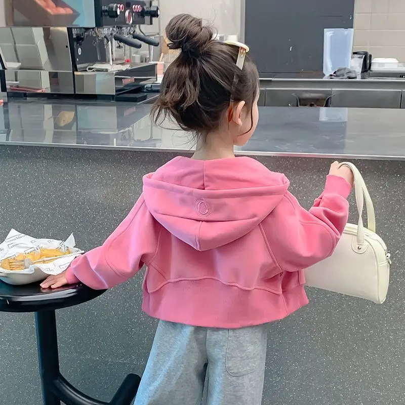 2026 Girls Hoodie Coat Spring  - Baby Clothing Zip 评论和价格