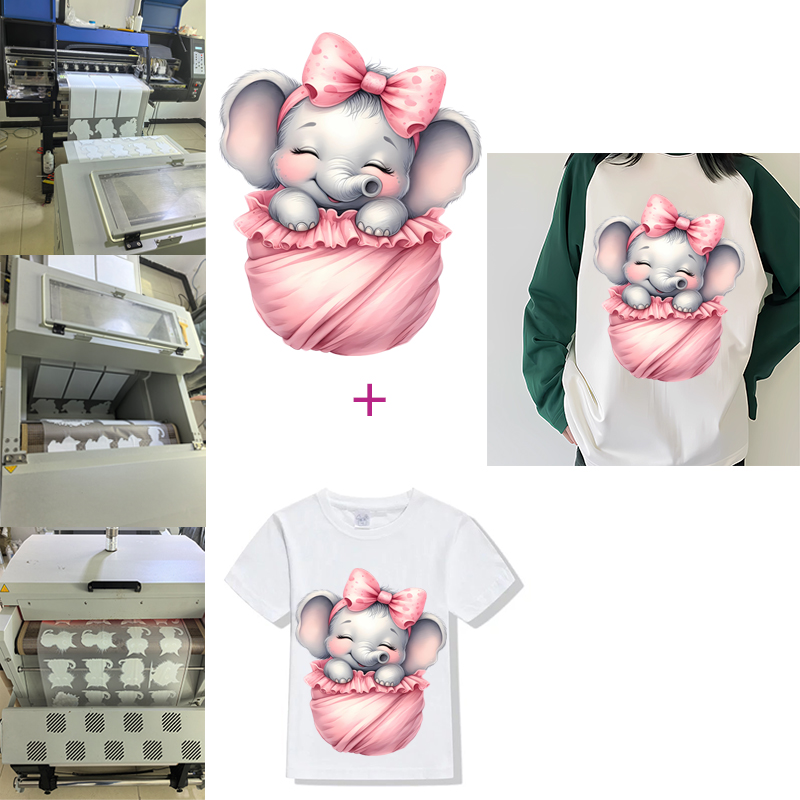 Landscape Pink Baby Iron On Tr - Baby Clothing Elephant 评论和价格