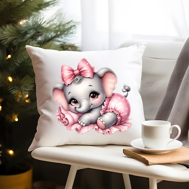 Landscape Pink Baby Iron On Tr - Baby Clothing Elephant 评论和价格