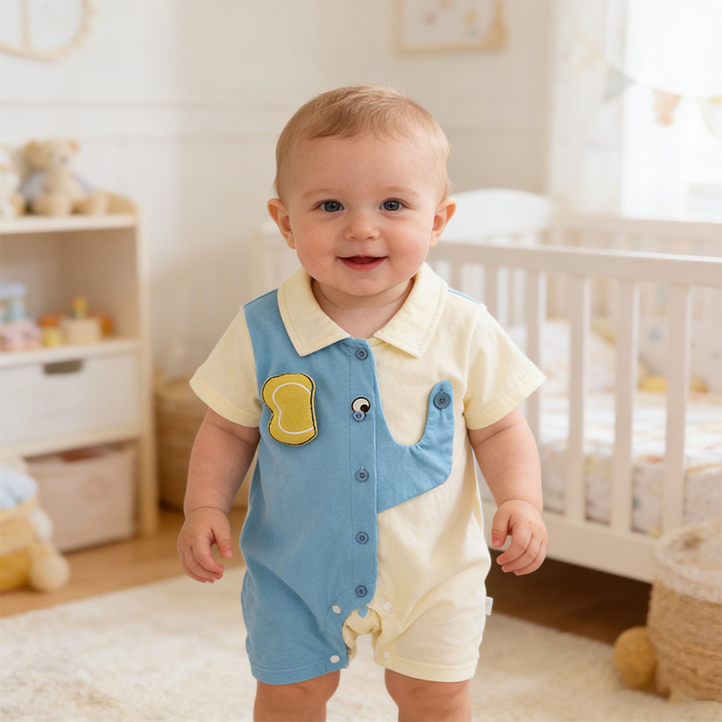 Summer Baby Romper Baby Boy Sh - Baby Clothing Elephant 评论和价格