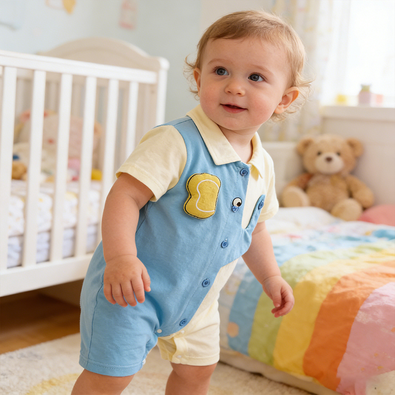 Summer Baby Romper Baby Boy Sh - Baby Clothing Elephant 评论和价格