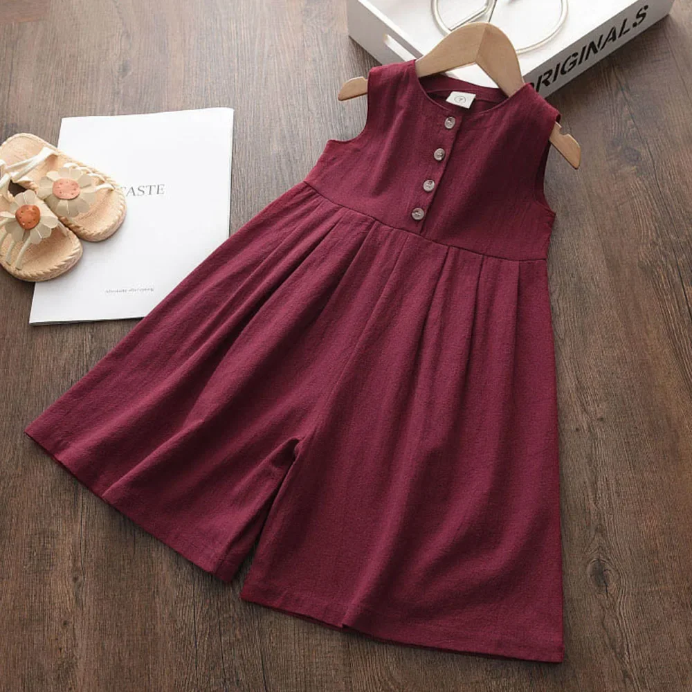 New Fashionable Girls' Jumpsui - Baby Clothing In Summer 评论和价格
