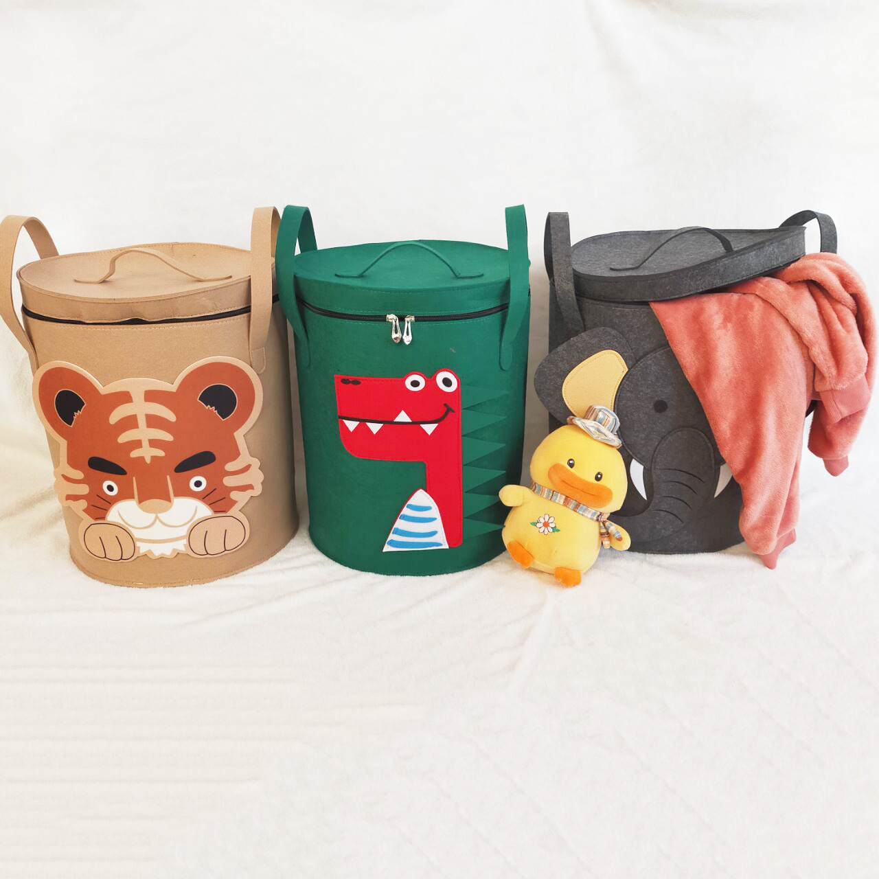 Cartoon Animal Storage Baskets - Baby Clothes Organiser 评论和价格