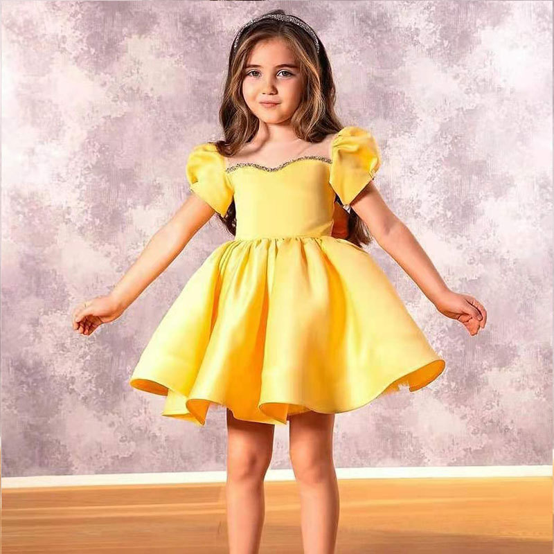 Flower Girl Dress Princess Par - Baby Xmas Clothing 评论和价格