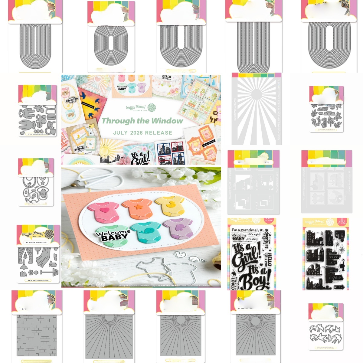 July 2026 Windows Postage Coll - Baby Clothing Bag 评论和价格