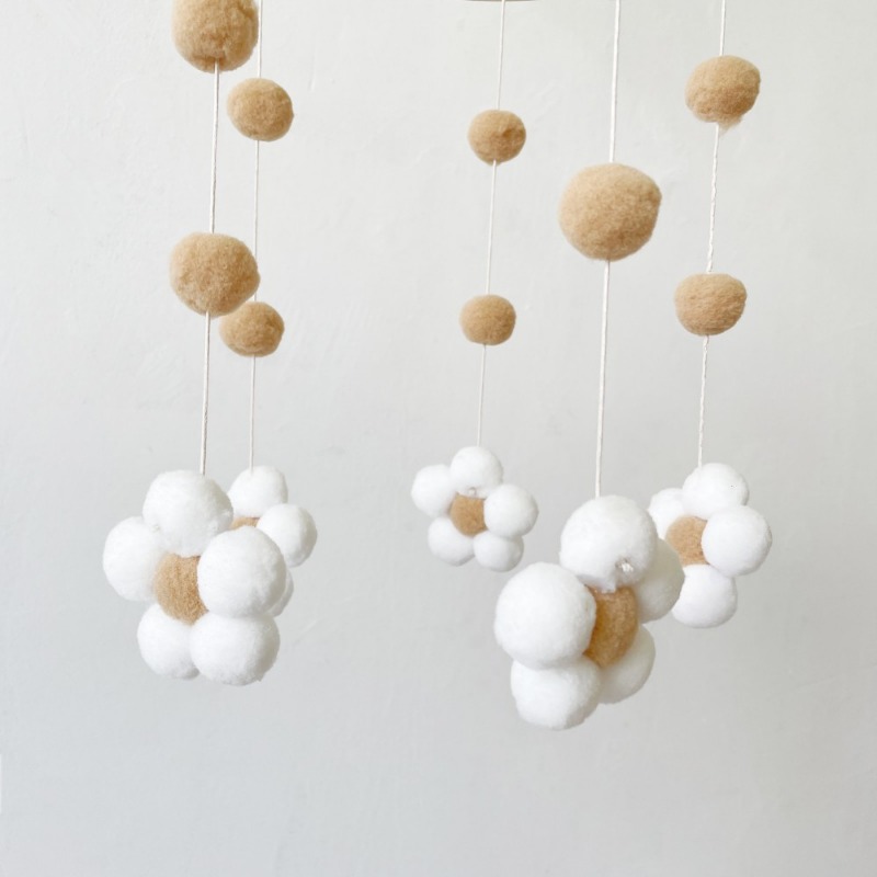 Ins Nordic Fur Ball Flower Win - Baby Clothing Store 评论和价格