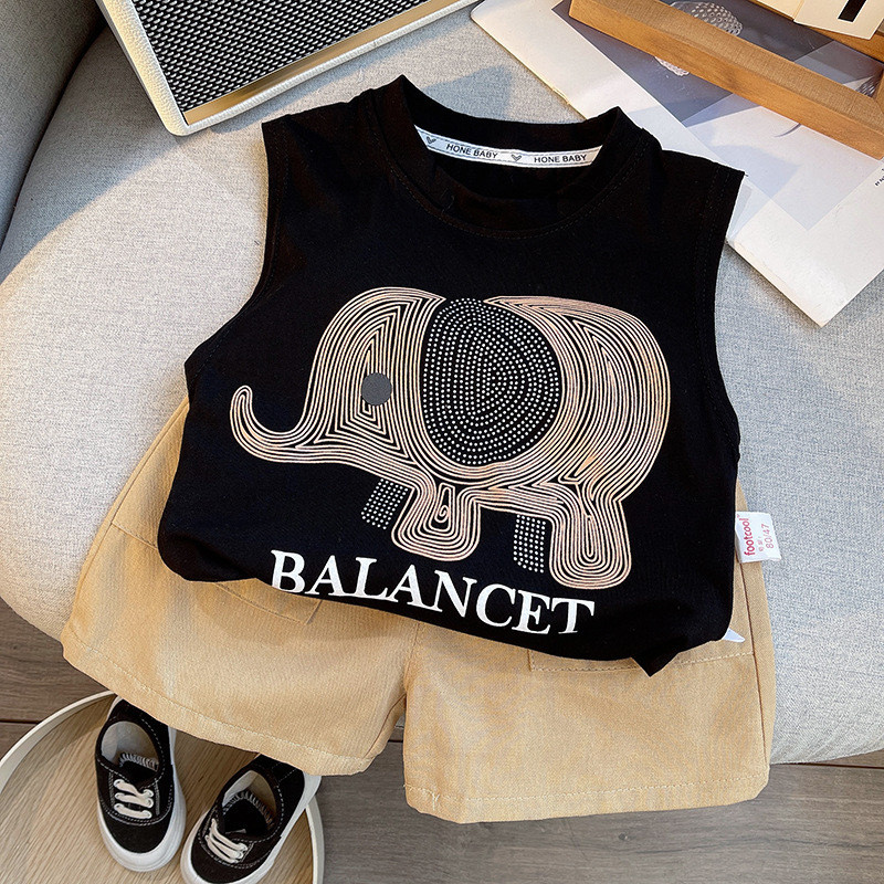New Summer Suits for Baby Cart - Baby Clothing Elephant 评论和价格