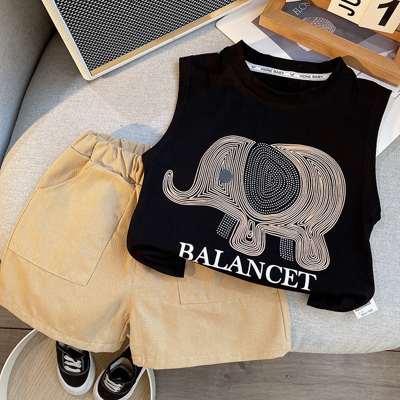 New Summer Suits for Baby Cart - Baby Clothing Elephant 评论和价格