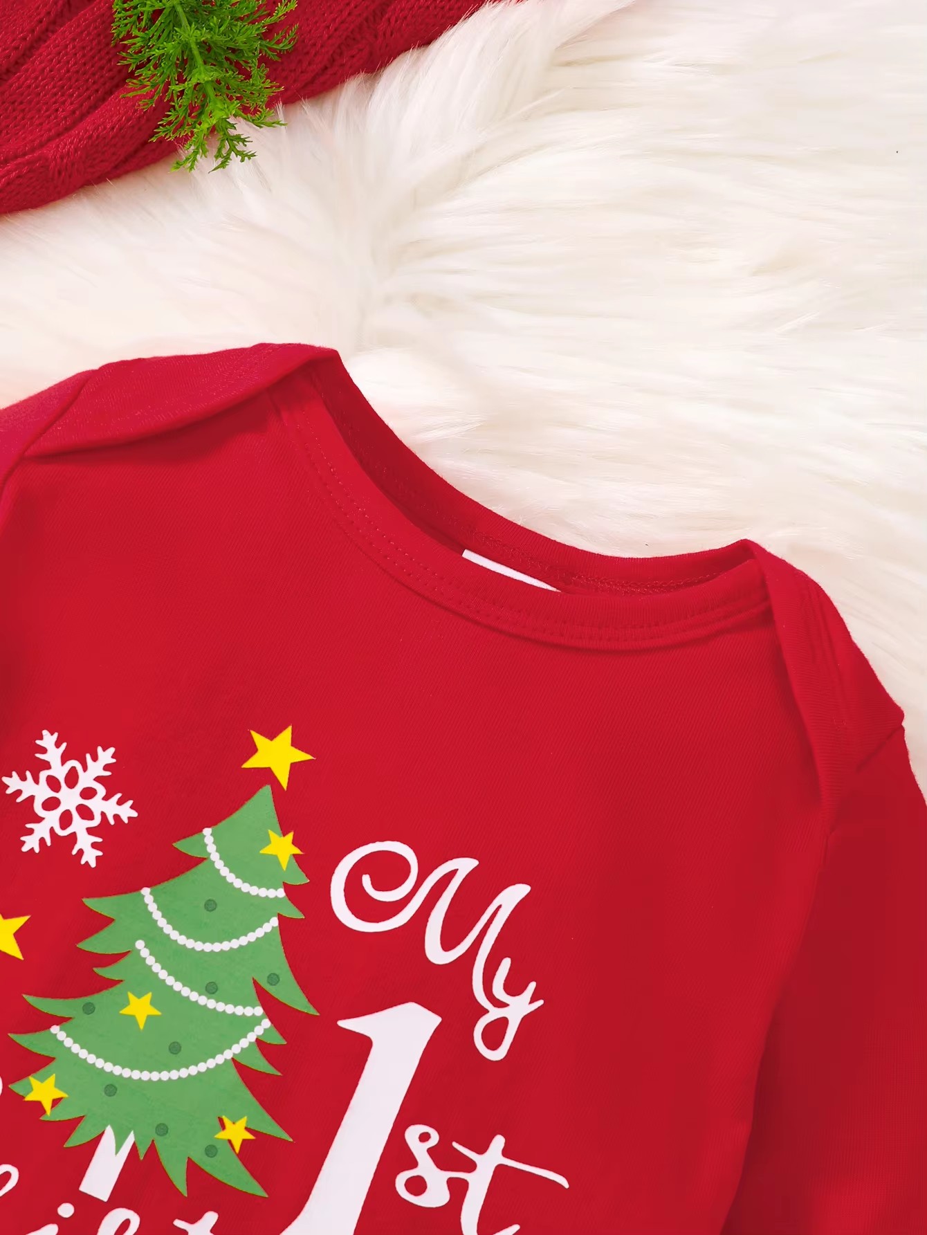 Baby Boy The First Christmas O - Baby Xmas Clothing 评论和价格