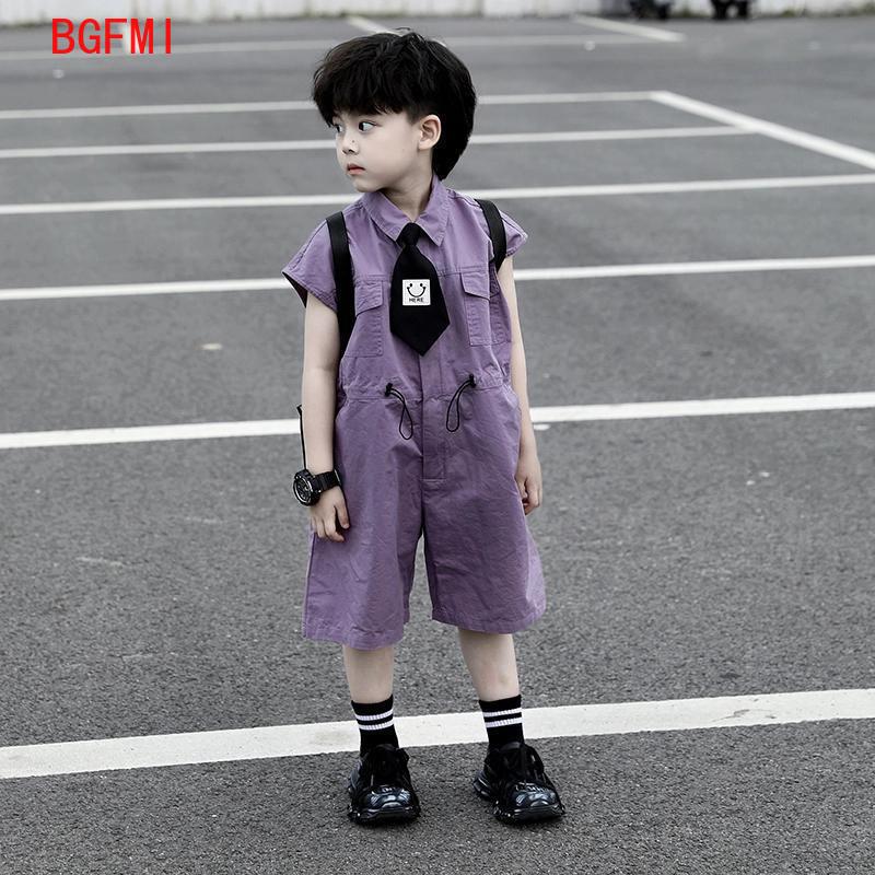 Kids Summer Shorts Overalls Ca - Baby Clothing In Summer 评论和价格