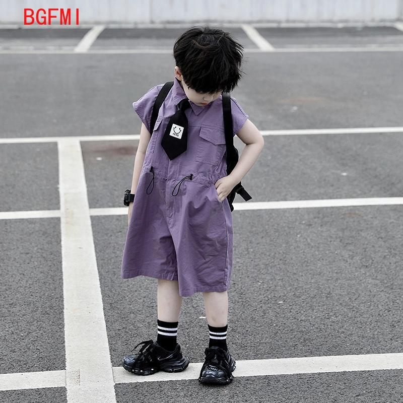 Kids Summer Shorts Overalls Ca - Baby Clothing In Summer 评论和价格