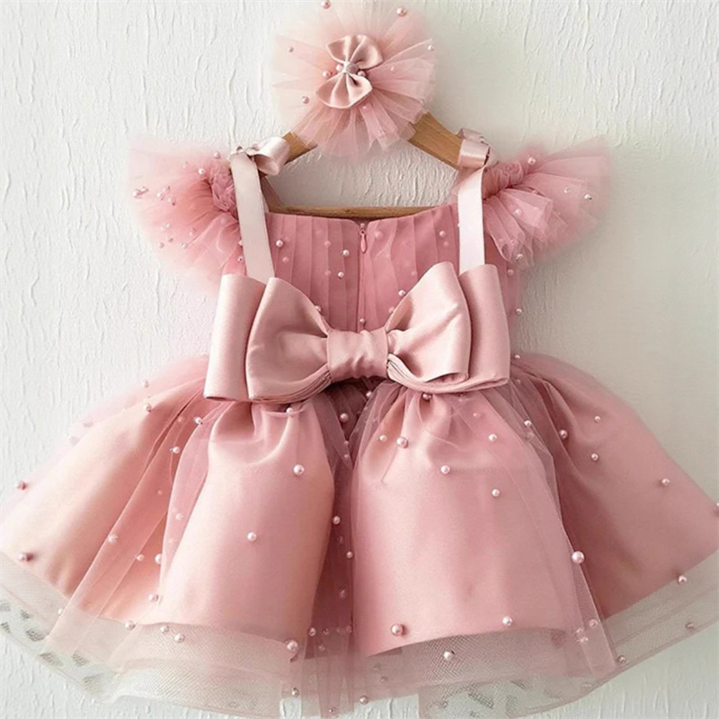 Kids Baby Princess Tulle Pearl - Baby Xmas Clothing 评论和价格