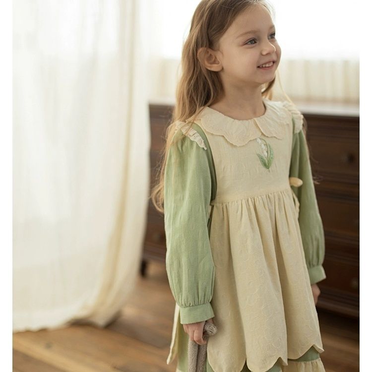 Eid New Girl Velvet Lace Lolit - Baby Xmas Clothing 评论和价格