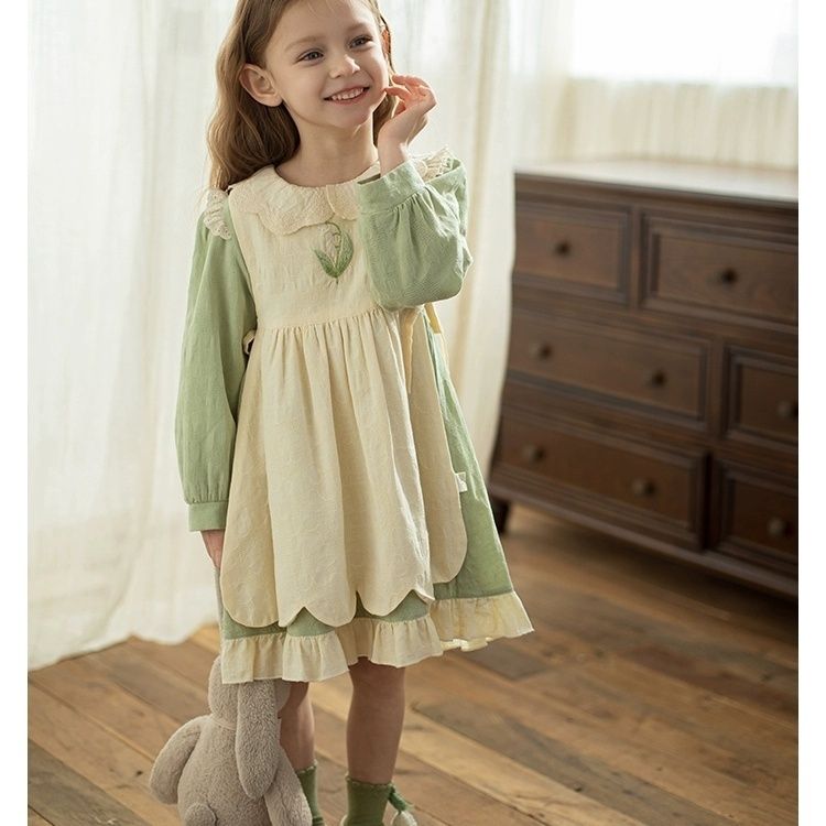 Eid New Girl Velvet Lace Lolit - Baby Xmas Clothing 评论和价格