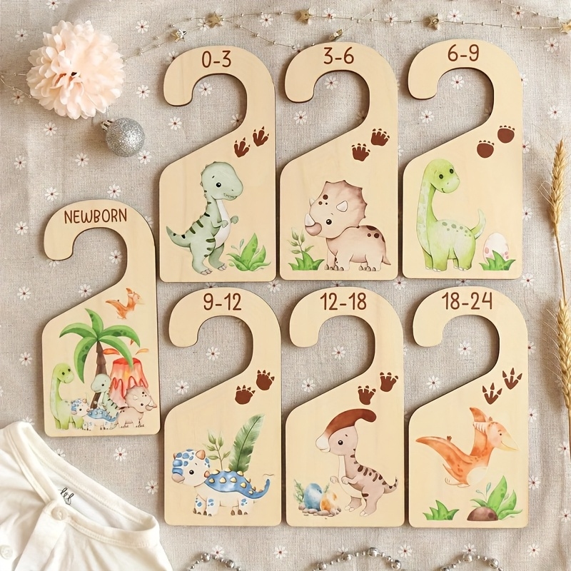 7pcs Dinosaur Baby Clothes Div - Baby Clothes Organiser 评论和价格