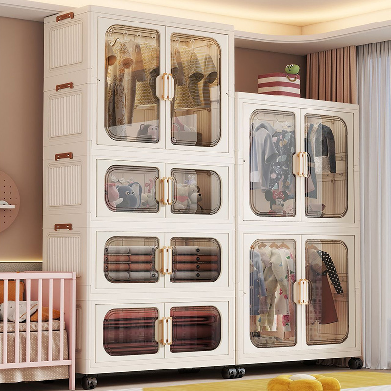No-Install Foldable Baby Wardr - Baby Clothes Organiser 评论和价格