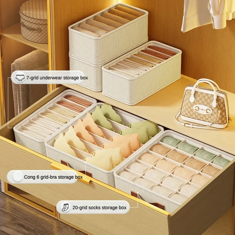 1-5PCS Fabric Drawer Organizer - Baby Clothes Organiser 评论和价格