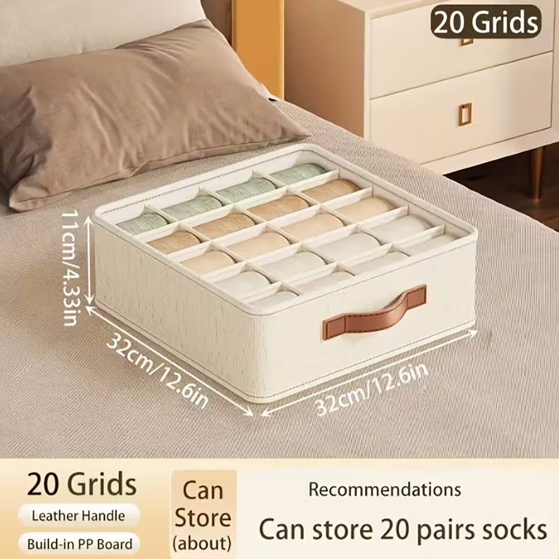1-5PCS Fabric Drawer Organizer - Baby Clothes Organiser 评论和价格