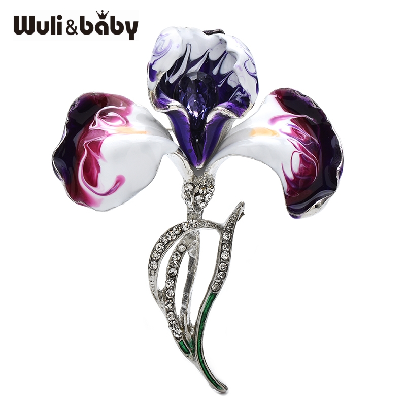 Wuli&baby Enamel Orchid Flower - Baby Clothing Bag 评论和价格