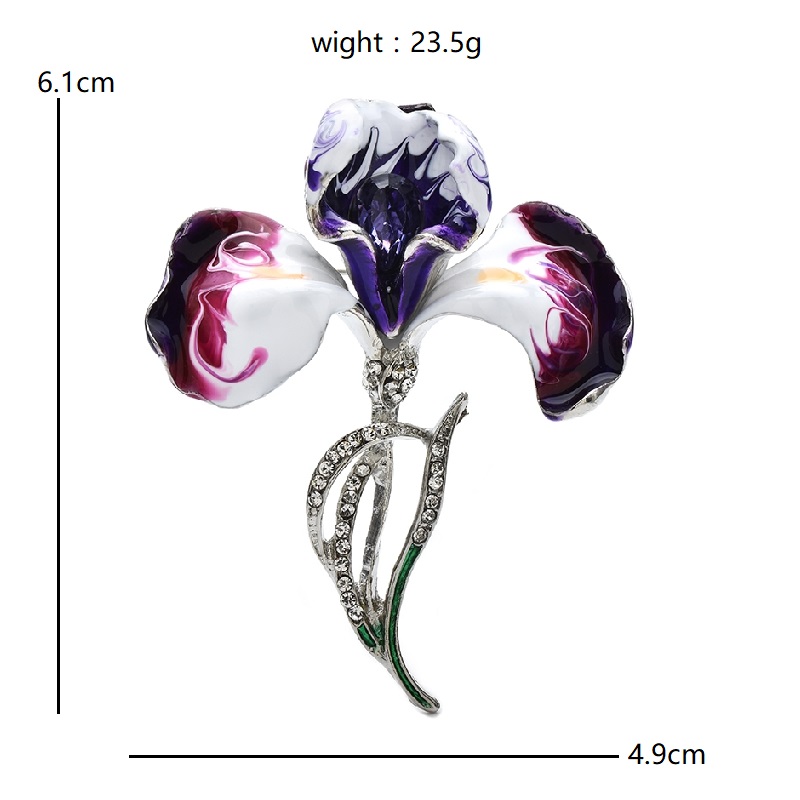Wuli&baby Enamel Orchid Flower - Baby Clothing Bag 评论和价格