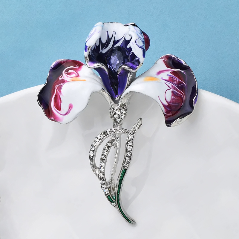 Wuli&baby Enamel Orchid Flower - Baby Clothing Bag 评论和价格