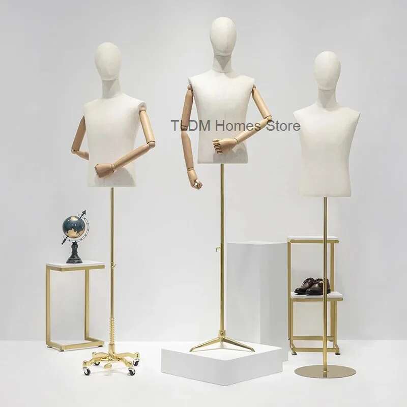 Mannequin Male Half-length Man - Baby Clothing Store 评论和价格