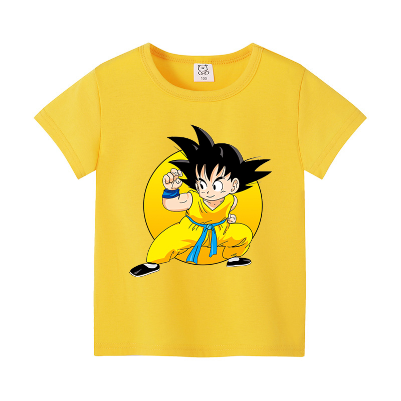 Dragon Ball Goku T-shirt Child - Baby Clothing In Summer 评论和价格