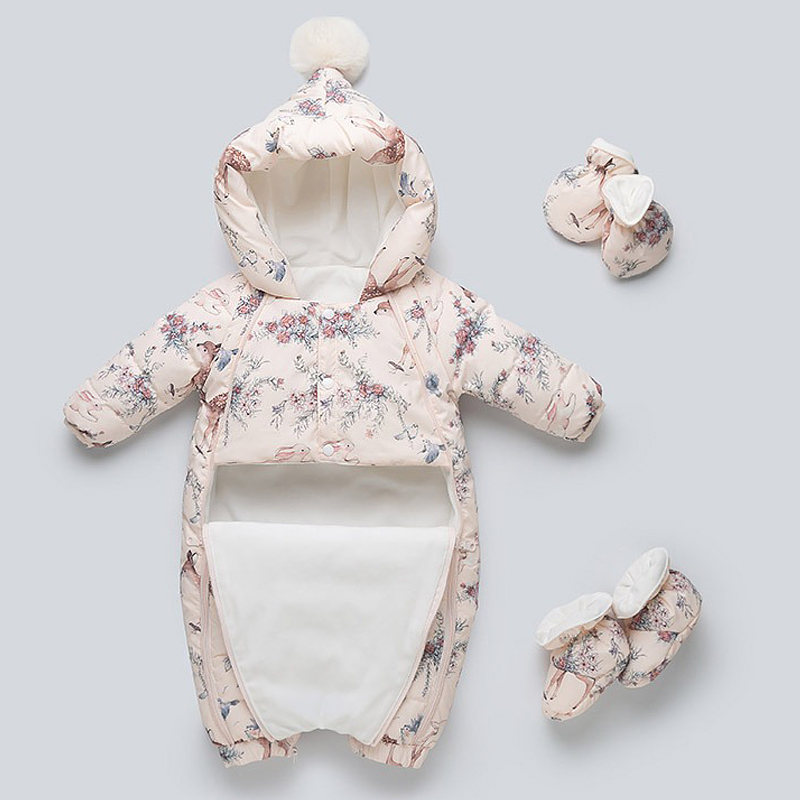 Ircomll Warm Overalls White Du - Baby Clothing Zip 评论和价格