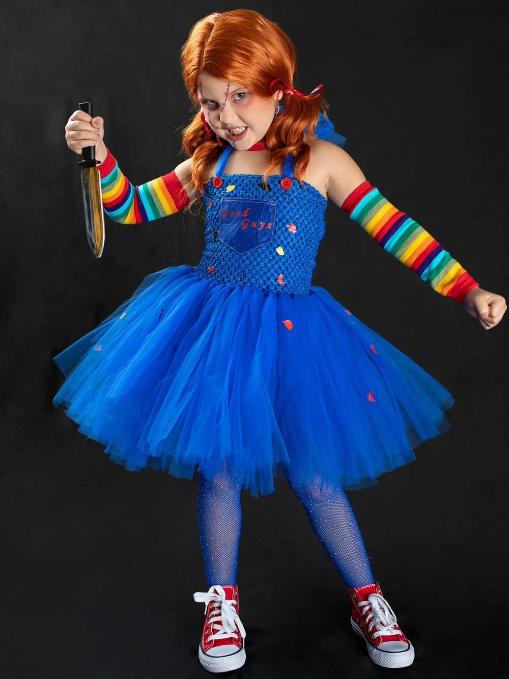 Girls Halloween Scary Doll Cos - Baby Clothing Europe 评论和价格