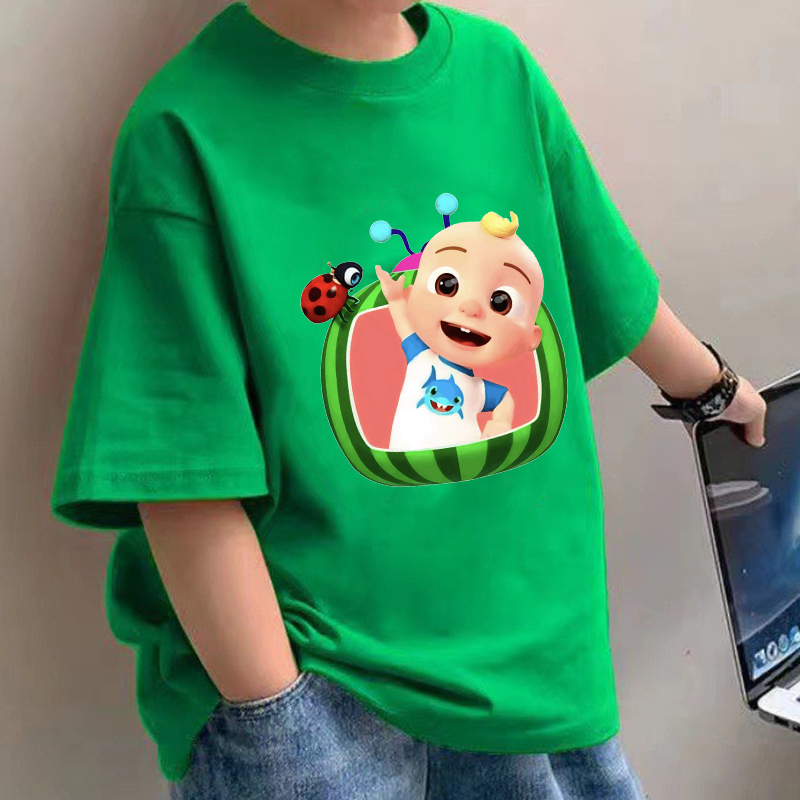 Cocomelons Baby T-Shirts Anime - Baby Clothing In Summer 评论和价格