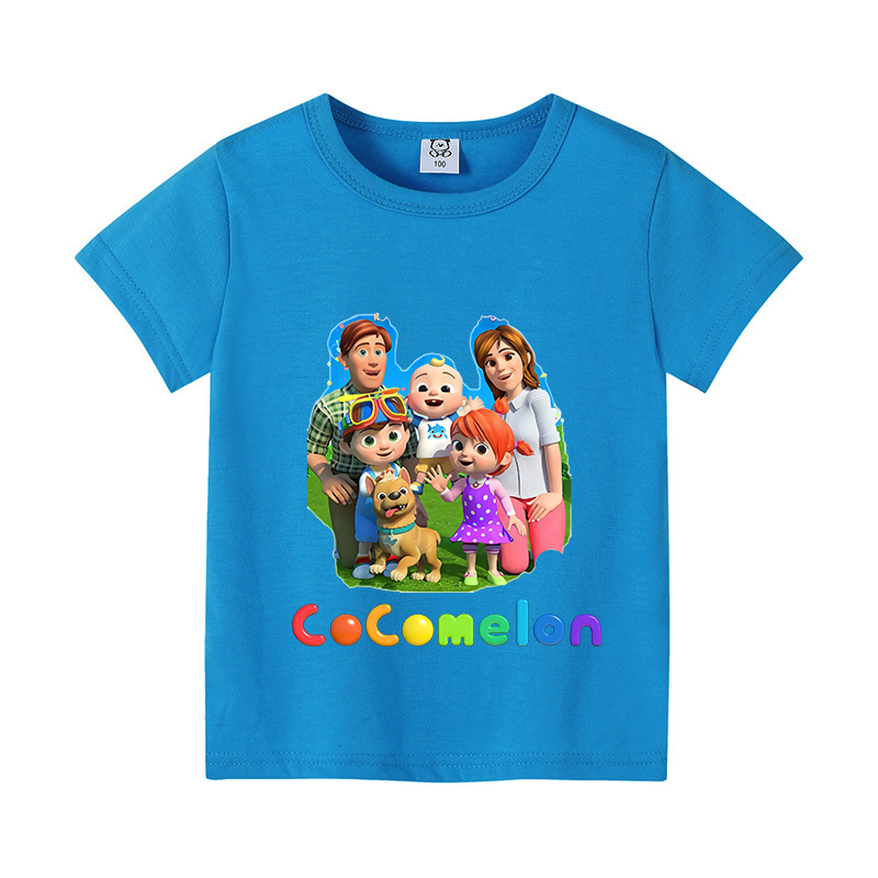 Cocomelons Baby T-Shirts Anime - Baby Clothing In Summer 评论和价格