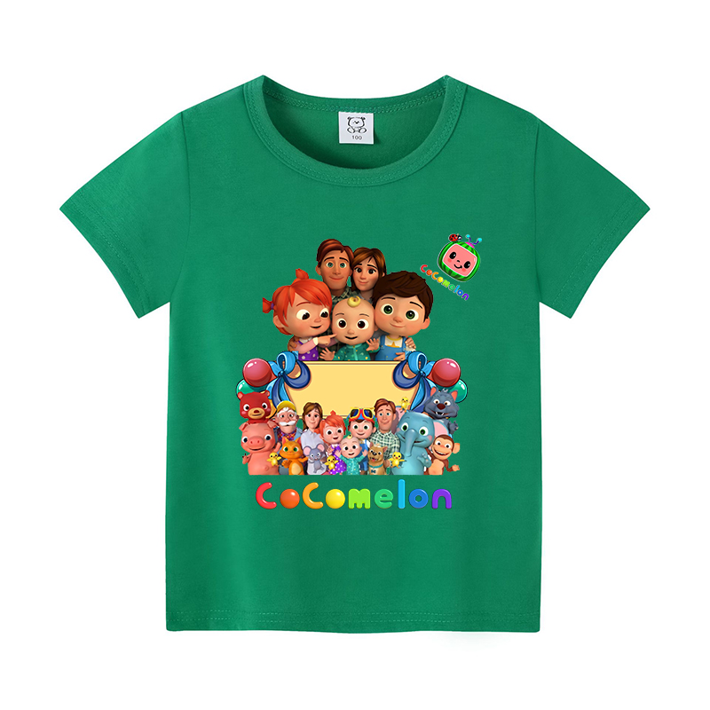 Cocomelons Baby T-Shirts Anime - Baby Clothing In Summer 评论和价格