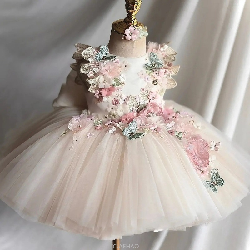 Wed Dress Summer Children Girl - Baby Clothing In Summer 评论和价格
